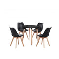 jamie-halo-round-dining-table-set-with-4-chairs-p720-2651_image - Bobobiy