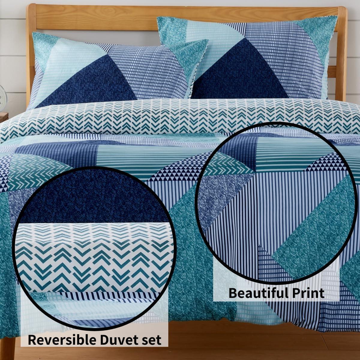 jasper-teal-durable-printed-duvet-cover-set-with-button-closure-by-olivia-rocco-elegant-bedroom-decor-in-single-double-and-king-sizes-premium-polyester-duvet-cover-917968571 - Bobobiy