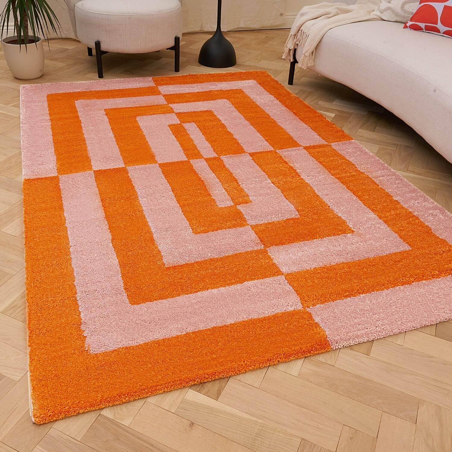joli_geometric_orange_pink_direct_image - Bobobiy