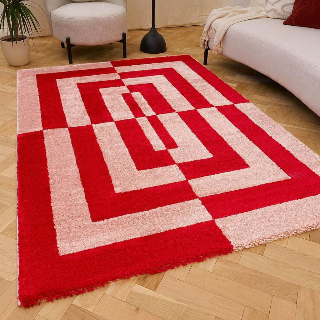 joli_geometric_red_pink_direct_image - Bobobiy