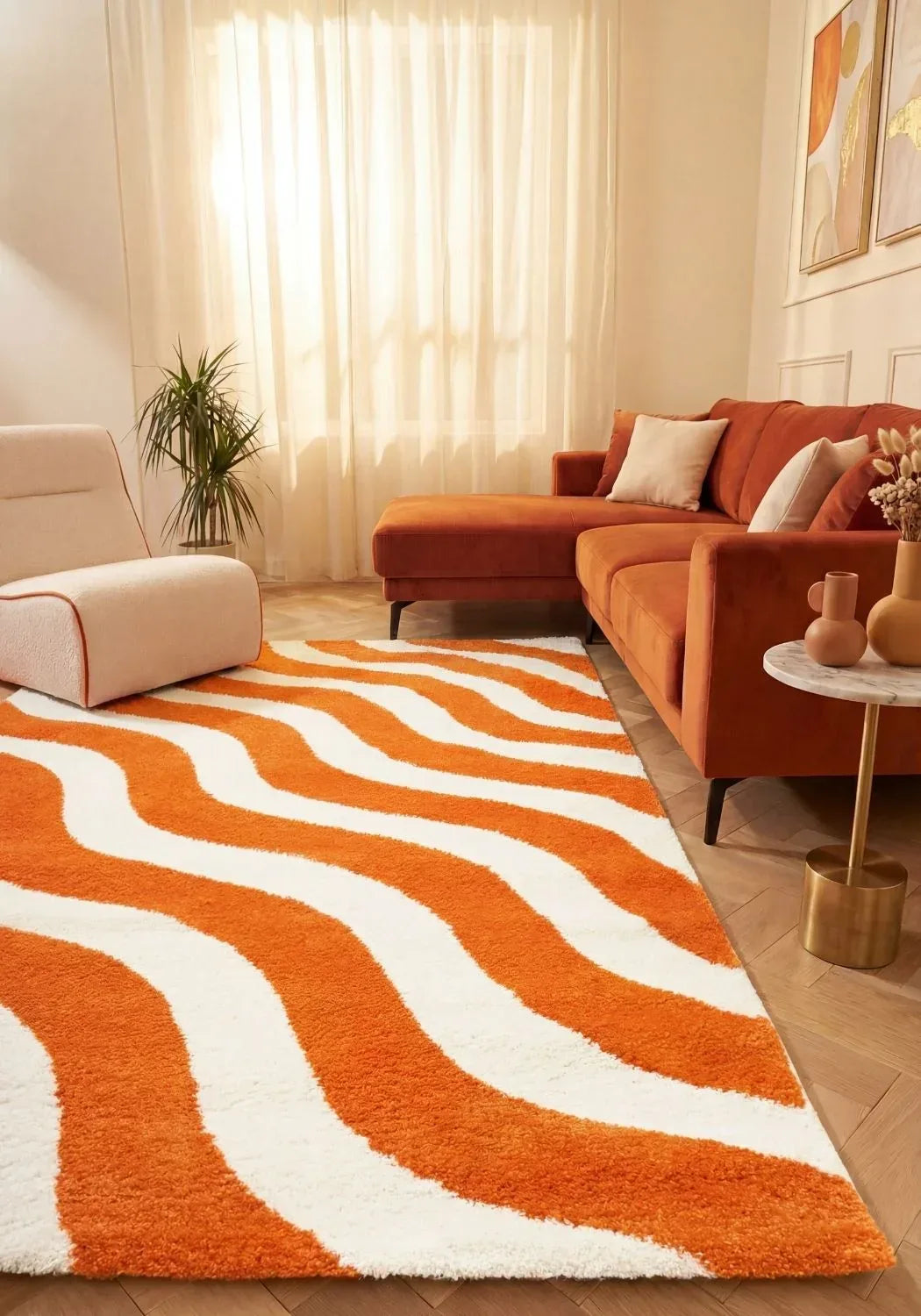 joli_wave_orange_white_living_room - Bobobiy