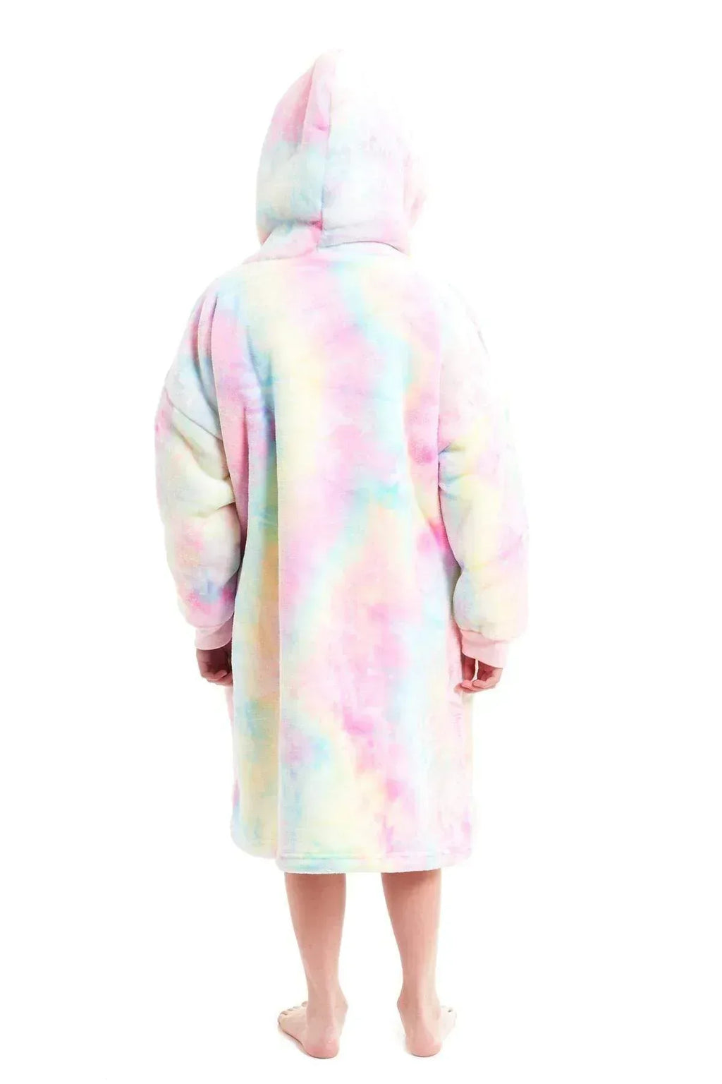 kids-oversized-hooded-fleece-blanket-ultra-soft-sherpa-fur-with-elastic-cuffs-and-double-pocket-for-ages-8-15-by-daisy-dreamer-hooded-blanket-617785557 - Bobobiy