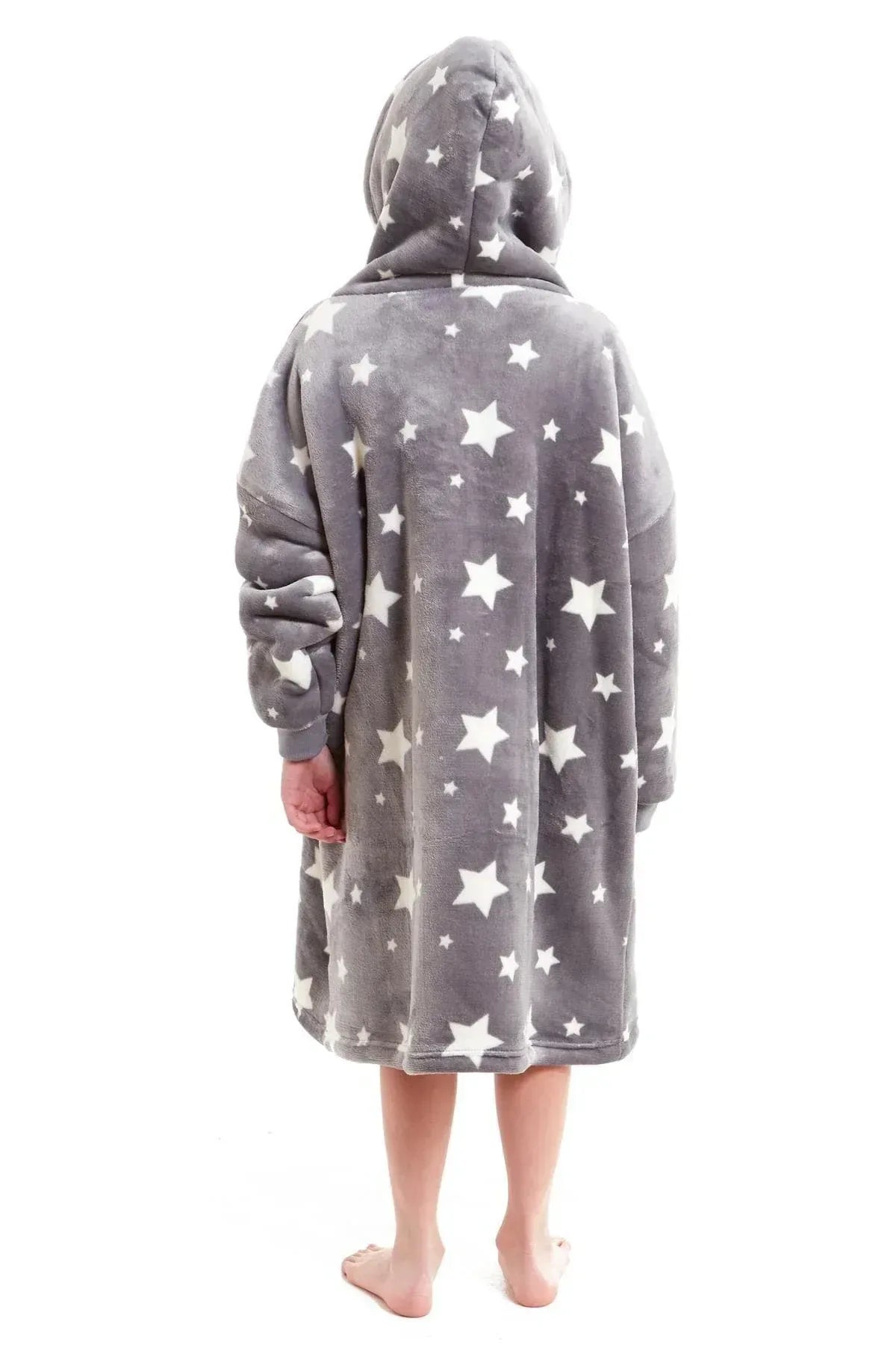 kids-oversized-hooded-fleece-blanket-ultra-soft-sherpa-fur-with-elastic-cuffs-and-double-pocket-for-ages-8-15-by-daisy-dreamer-hooded-blanket-617785558 - Bobobiy