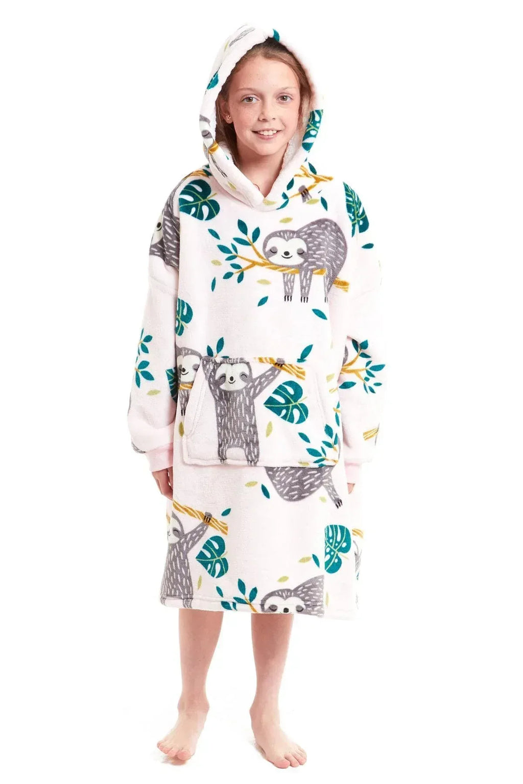 kids-oversized-hooded-fleece-blanket-ultra-soft-sherpa-fur-with-elastic-cuffs-and-double-pocket-for-ages-8-15-by-daisy-dreamer-hooded-blanket-617785568 - Bobobiy