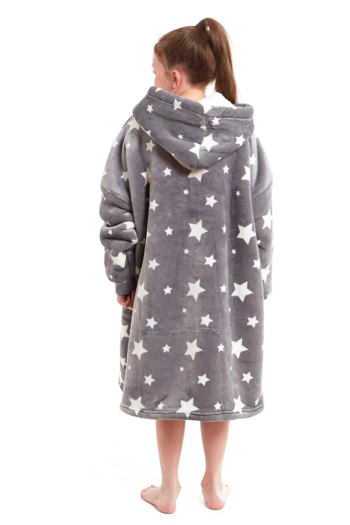 kids-oversized-hooded-fleece-blanket-ultra-soft-sherpa-fur-with-elastic-cuffs-and-double-pocket-for-ages-8-15-by-daisy-dreamer-hooded-blanket-617785569 - Bobobiy