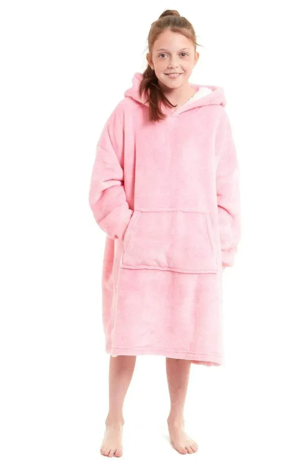 kids-oversized-hooded-fleece-blanket-ultra-soft-sherpa-fur-with-elastic-cuffs-and-double-pocket-for-ages-8-15-by-daisy-dreamer-hooded-blanket-617785587 - Bobobiy