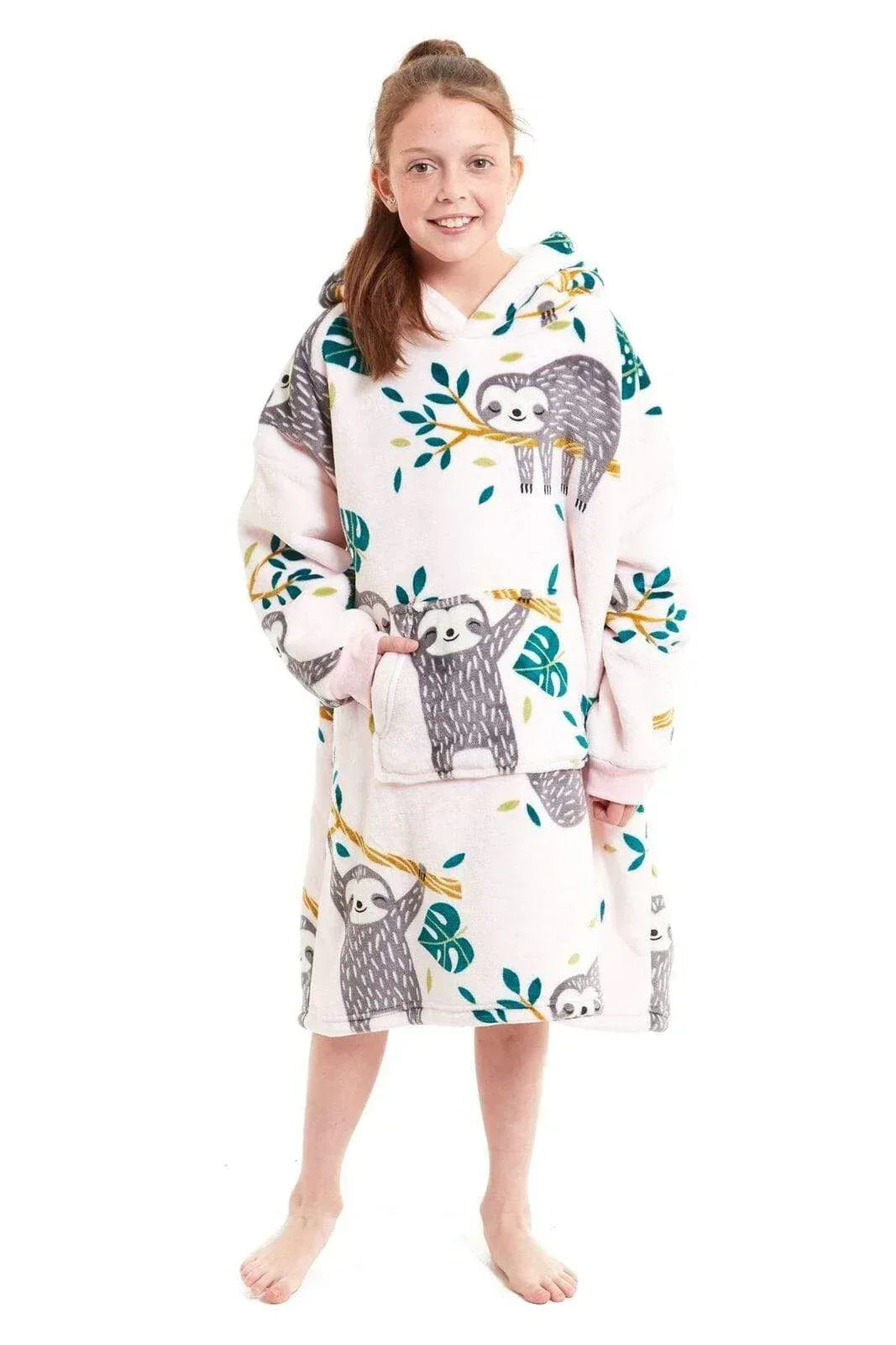 kids-oversized-hooded-fleece-blanket-ultra-soft-sherpa-fur-with-elastic-cuffs-and-double-pocket-for-ages-8-15-by-daisy-dreamer-hooded-blanket-617785590 - Bobobiy