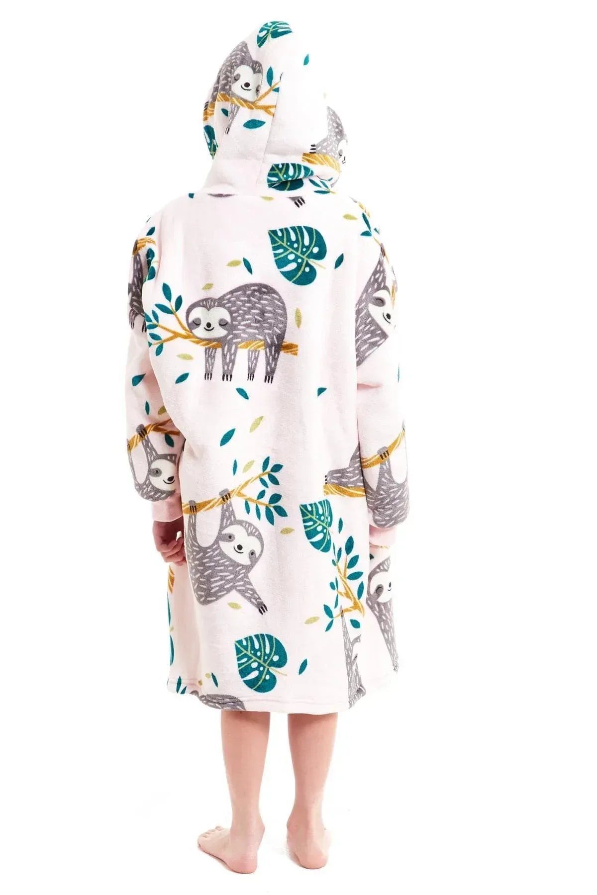 kids-oversized-hooded-fleece-blanket-ultra-soft-sherpa-fur-with-elastic-cuffs-and-double-pocket-for-ages-8-15-by-daisy-dreamer-hooded-blanket-617789118 - Bobobiy