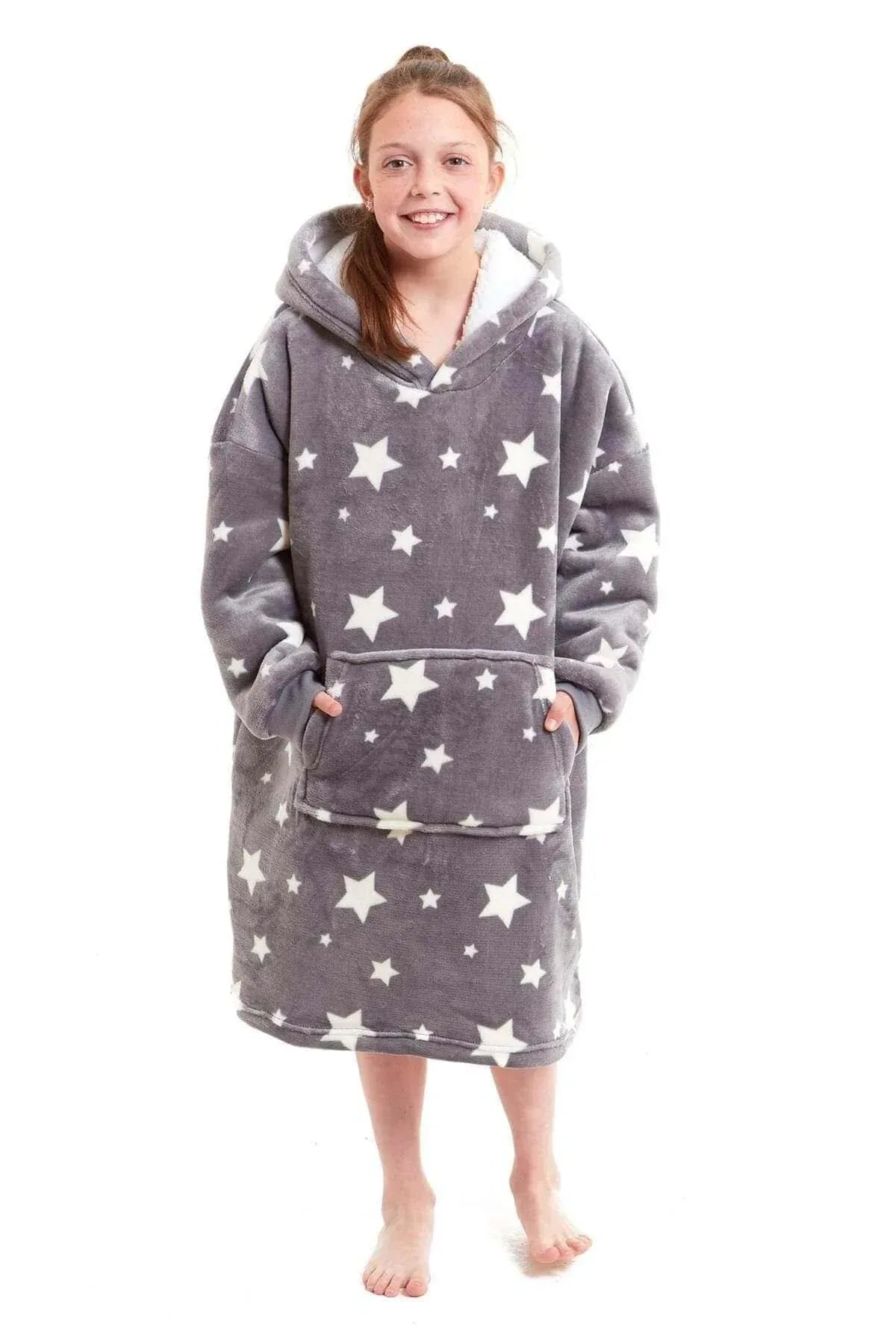 kids-oversized-hooded-fleece-blanket-with-reversible-sherpa-double-pocket-ultra-soft-cozy-wearable-blanket-for-lounging-and-outdoor-ages-8-15-by-daisy-dreamer-hooded-blanket-117651366_5a88989d-c672-4862-a74f-cf409dd08c4d - Bobobiy