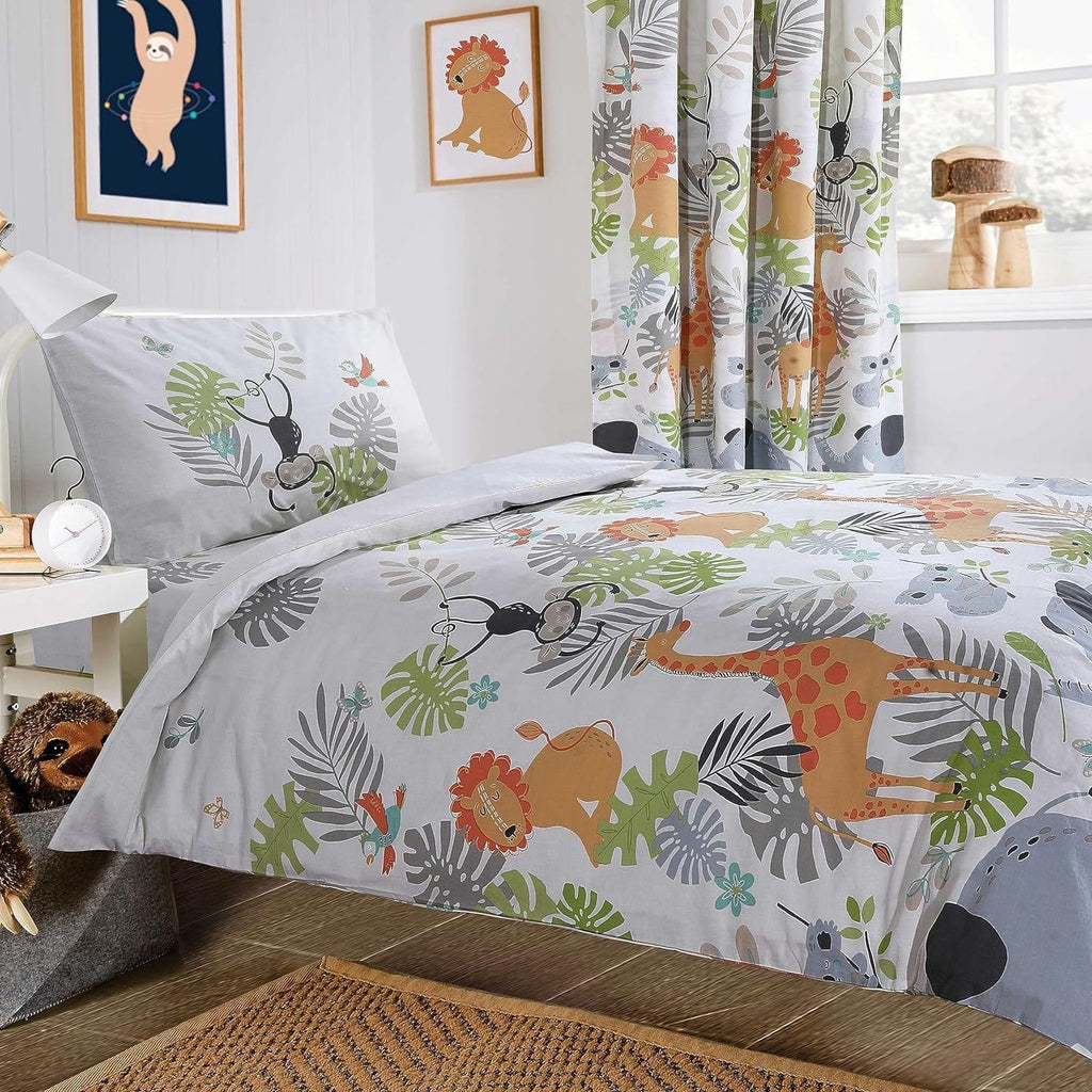 kids-safari-jungle-animal-print-duvet-cover-set-soft-cosy-and-durable-lightweight-bedding-with-pillowcase-by-olivia-rocco-safari-cot-bed-duvet-cover-945882113 - Bobobiy