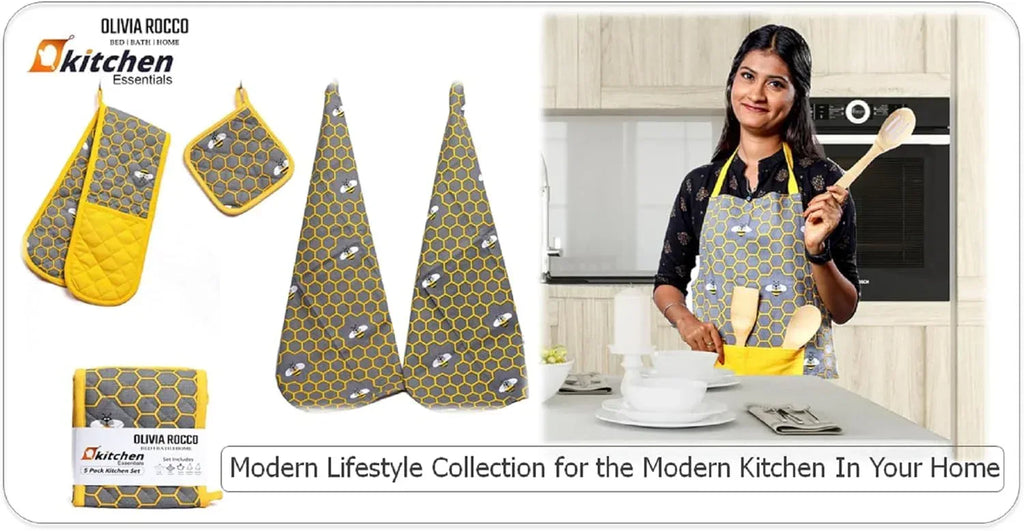 kitchen-sets-apron-double-oven-gloves-towel-set-heat-resistant-oven-mitts-pot-holder-for-home-kitchen-baking-and-cooking-pack-of-5-by-olivia-rocco-apron-1171105740 - Bobobiy