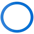 Blue circular trampoline surround pad ring with inner cutout