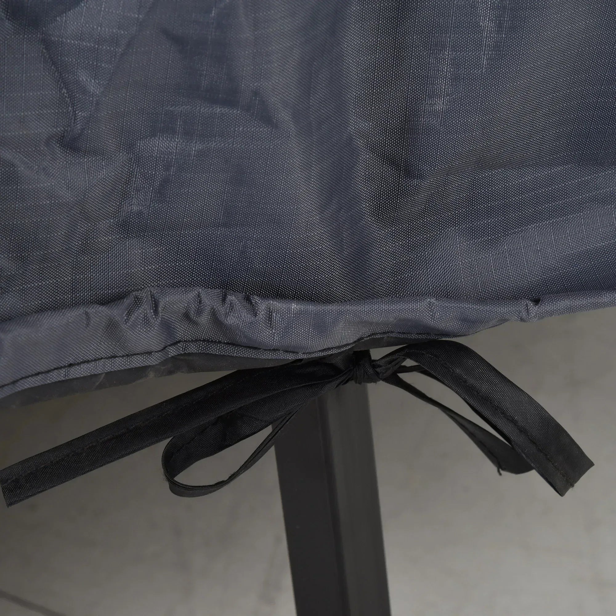 Garden Furniture Cover, Waterproof Windproof 420D Heavy Duty Oxford Fabric Rattan Furniture Cover, Rectangular Outdoor Table Chair Set Cover, 235 x 135 x 94cm - Bobobiy