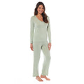 ladies-long-sleeve-pyjama-set-ultra-soft-viscose-spandex-black-green-cozy-stretch-fit-nightwear-uk-sizes-8-22-by-daisy-dreamer-small-uk-8-10-sage-green-pyjamas-1052974167 - Bobobiy