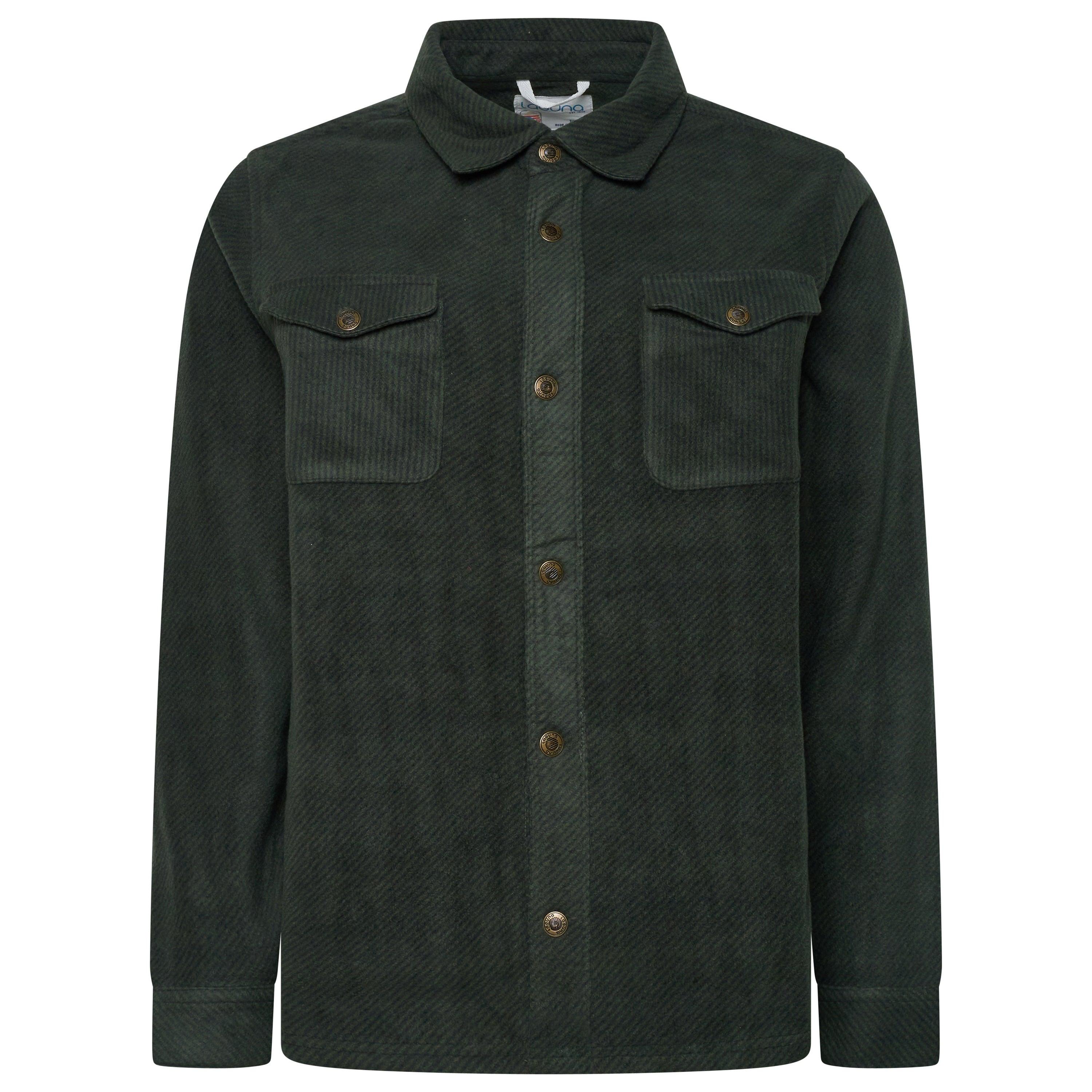 Laguna Brushed Button Up Overshirt
