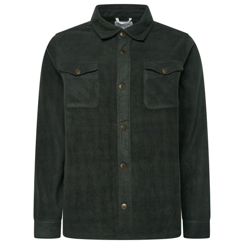 Laguna Brushed Button Up Overshirt