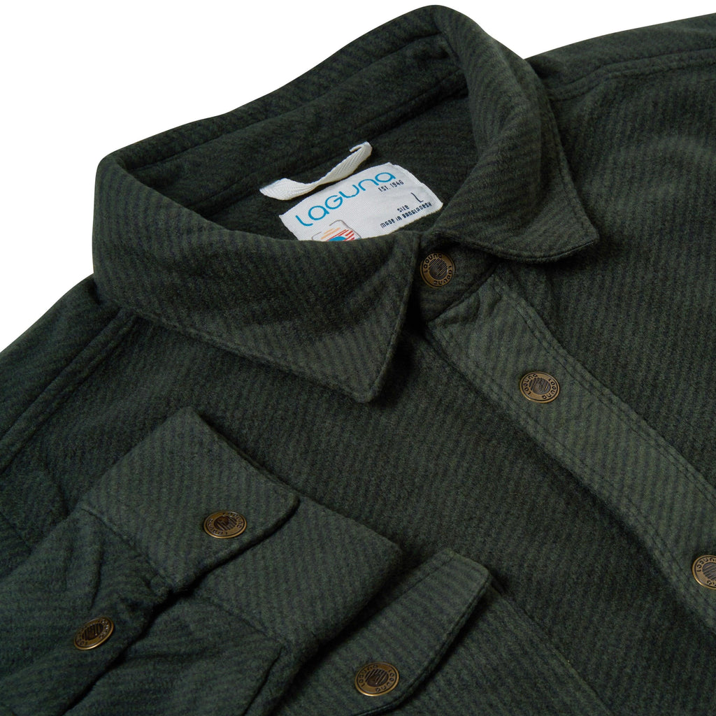 Laguna Brushed Button Up Overshirt