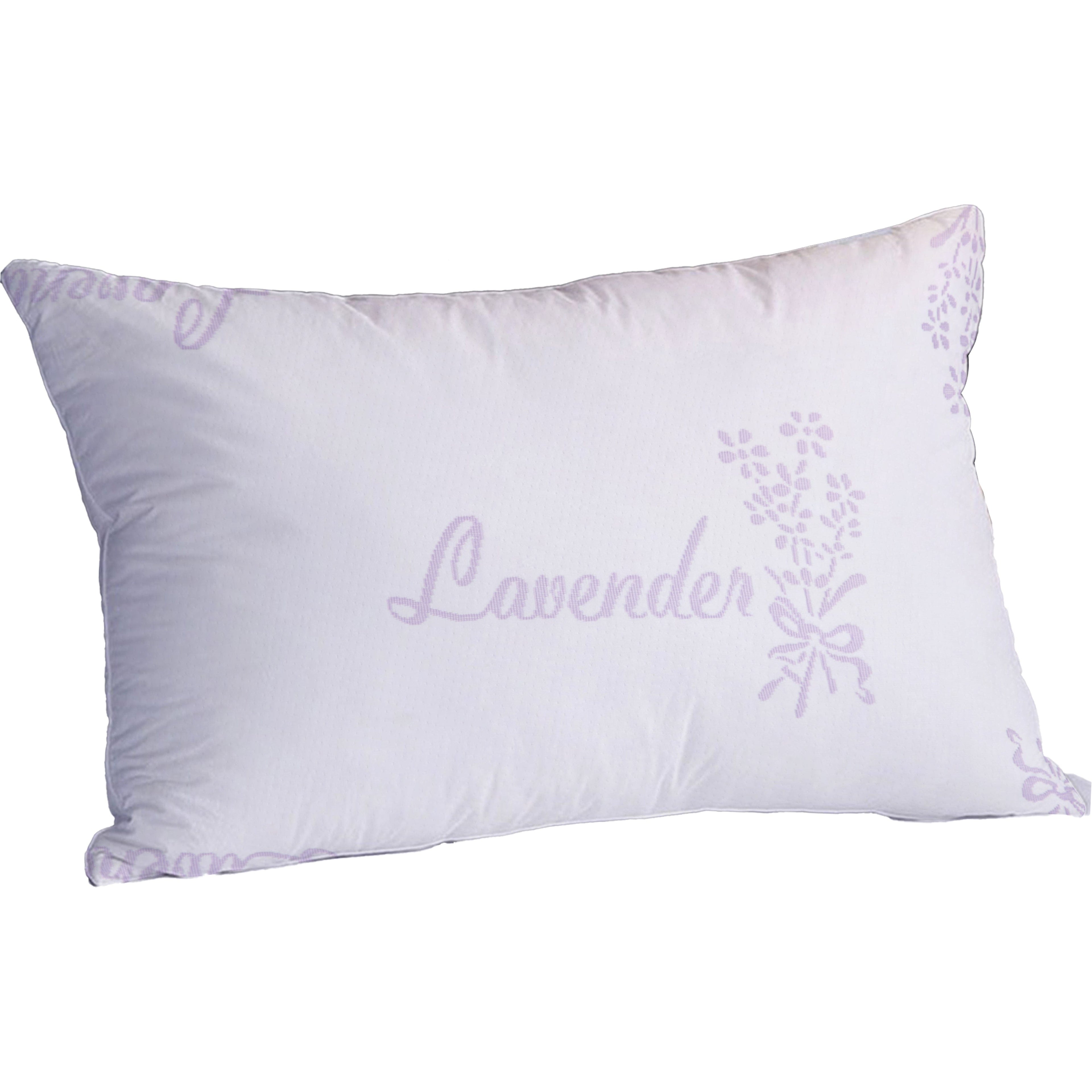 Lavender Infused Unique Hotel Pillow Hypoallergenic Microfibre Luxury Premium Fibre Filling for Superior Comfort and Support