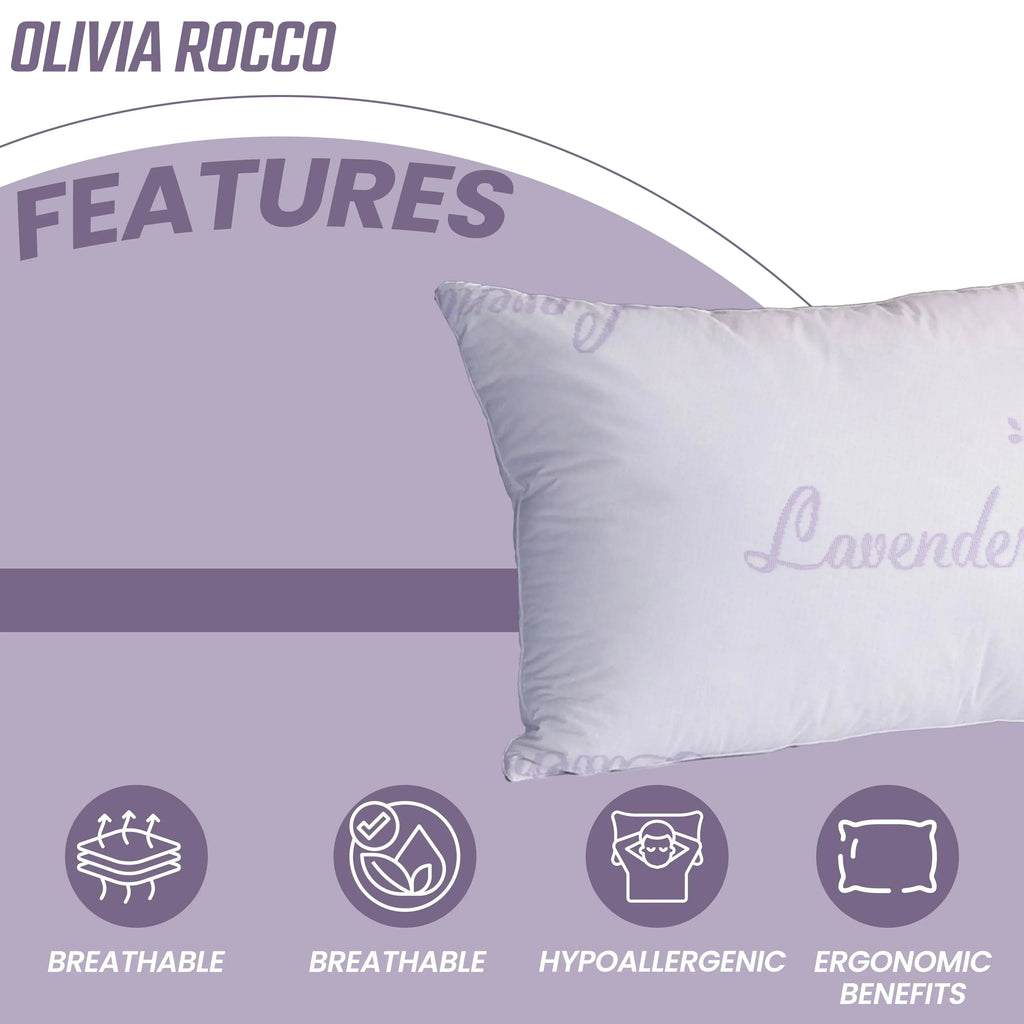 lavender-infused-unique-hotel-pillow-hypoallergenic-microfibre-luxury-premium-fibre-filling-for-superior-comfort-and-support-by-olivia-rocco-50x75cm-pillows-1099836010 - Bobobiy
