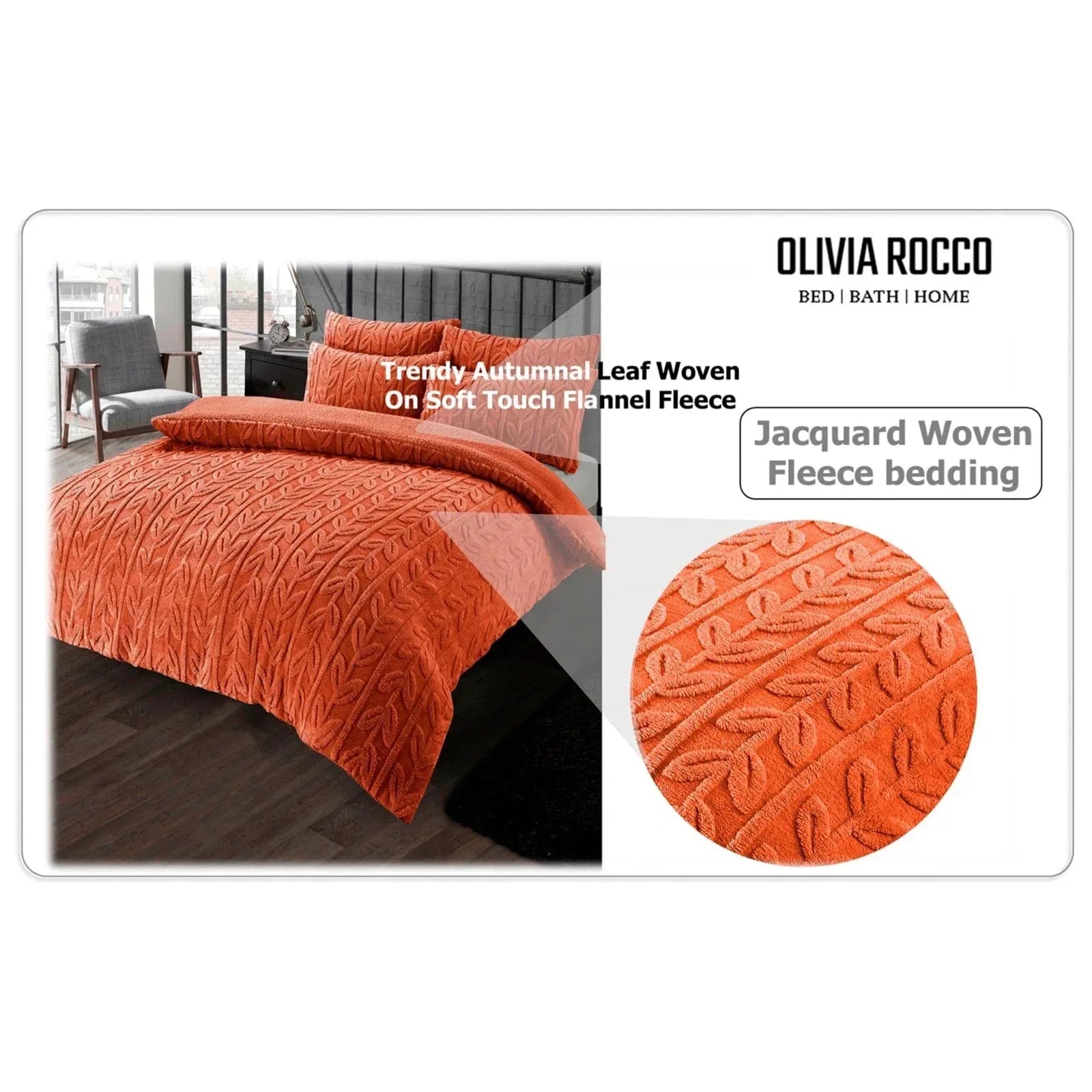 leaf-print-teddy-fleece-duvet-set-with-reversible-sherpa-fleece-ultra-soft-winter-bedding-for-single-double-king-size-beds-by-olivia-rocco-duvet-cover-1064942195 - Bobobiy
