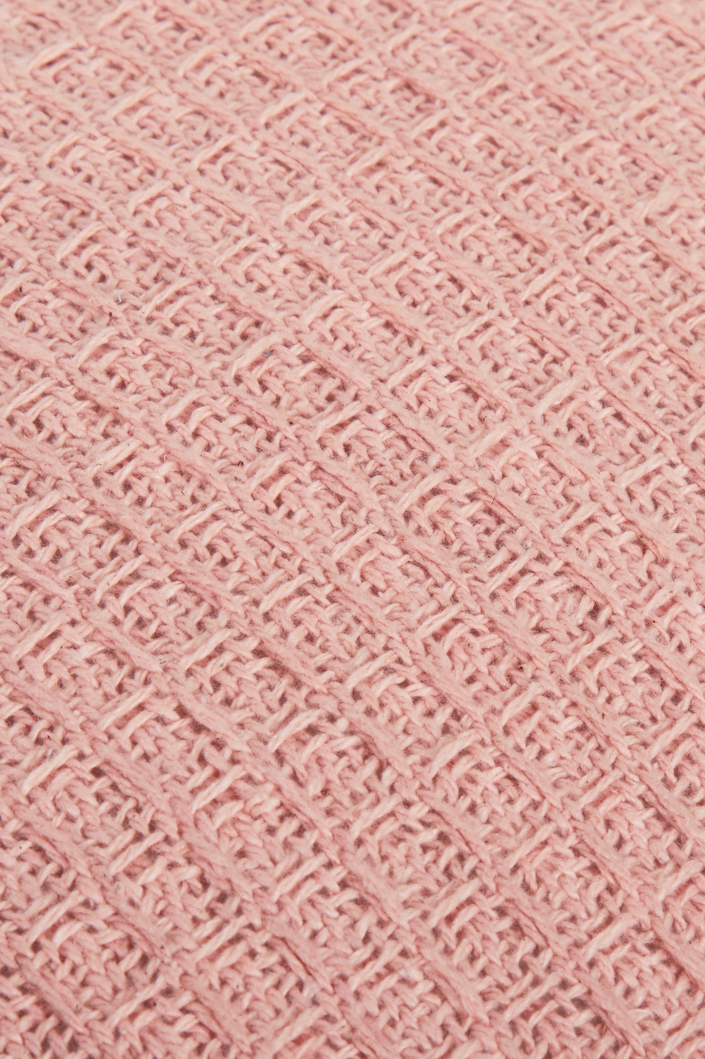 Lisbon Pure Indian Cotton Handwoven Honeycomb Vibrant Cushion Covers for Indoor Outdoor Use in Grey Ochre Navy Teal Silver Pink 17x17 and 24x24 Inches