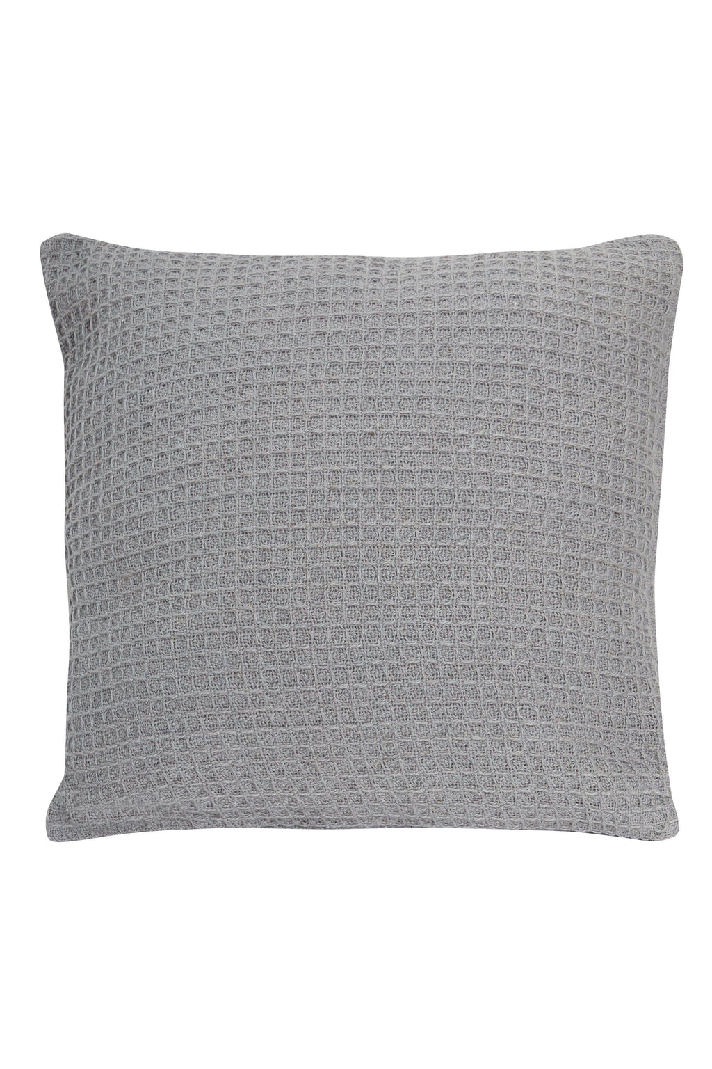 lisbon-pure-indian-cotton-handwoven-honeycomb-vibrant-cushion-covers-for-indoor-outdoor-use-in-grey-ochre-navy-teal-silver-pink-17x17-and-24x24-inches-by-olivia-rocco-silver-43-x-43-c - Bobobiy