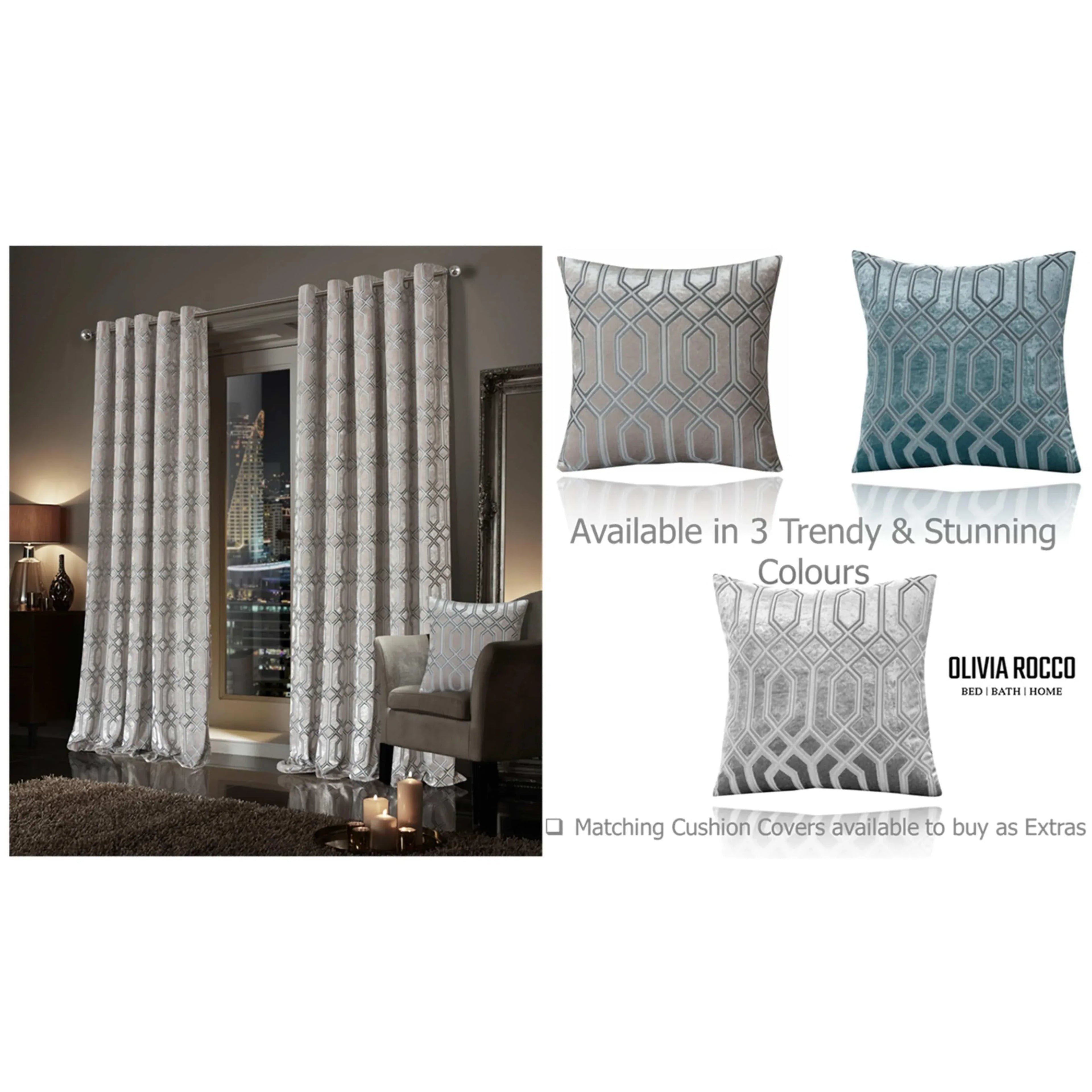 luxe-geo-velvet-eyelet-curtains-champagne-thermal-insulated-soundproof-light-blocking-drapes-for-bedroom-lounge-by-olivia-rocco-curtain-1160973784 - Bobobiy