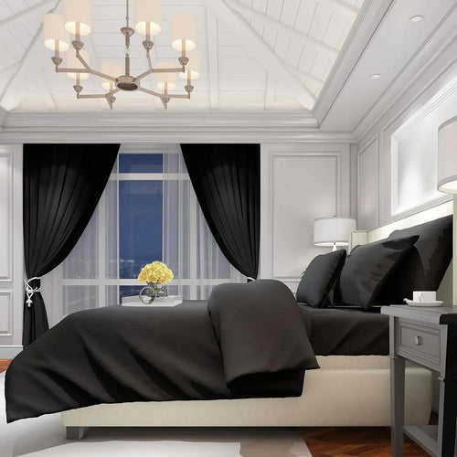 luxurious-brushed-cotton-easycare-flannelette-fitted-sheets-super-soft-elastic-fitted-design-for-warm-comfortable-sleep-multiple-sizes-by-olivia-rocco-black-single-fitted-sheet-945497 - Bobobiy