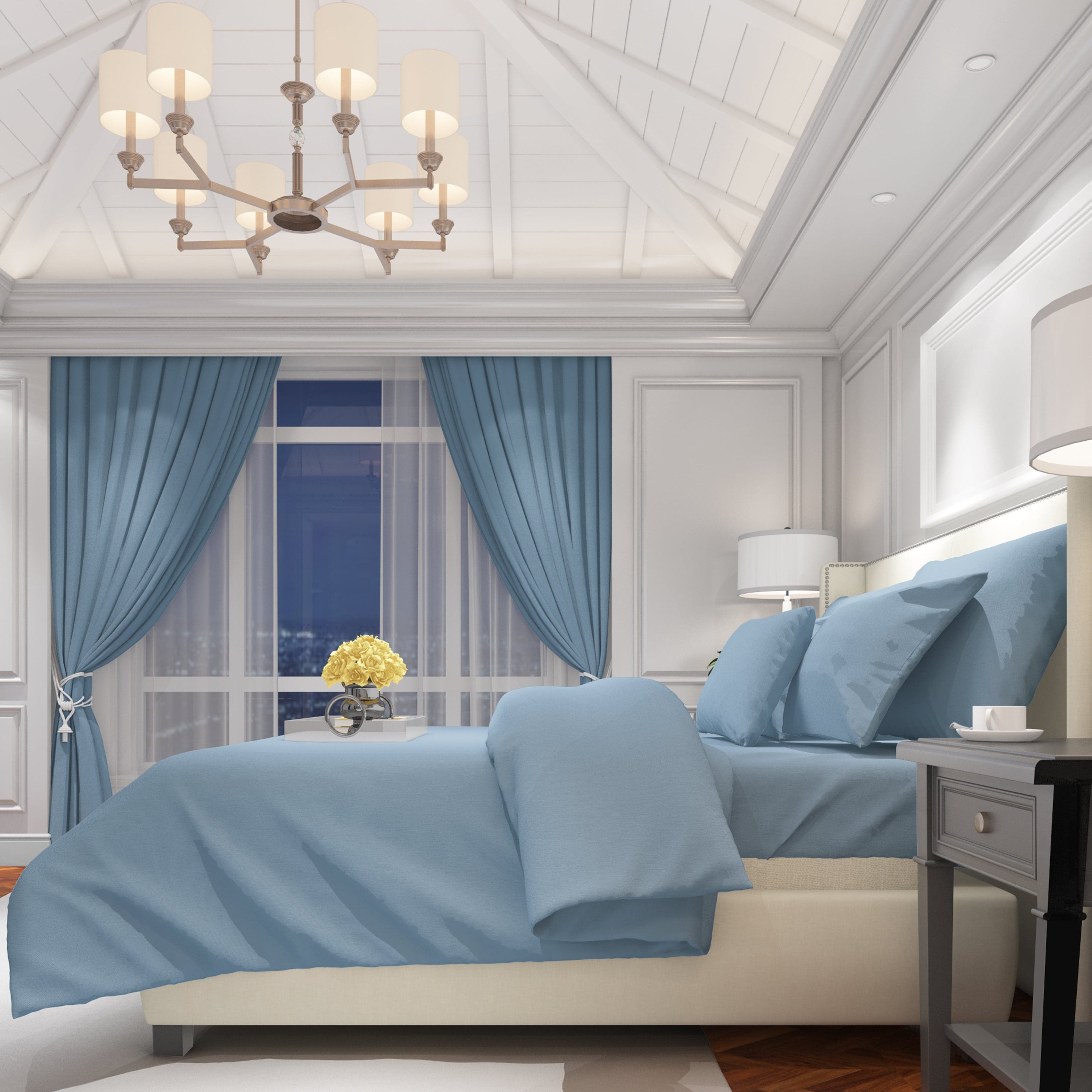 Luxurious Brushed Cotton Easycare Flannelette Fitted Sheets Super Soft Elastic-Fitted Design for Warm Comfortable Sleep Multiple Sizes