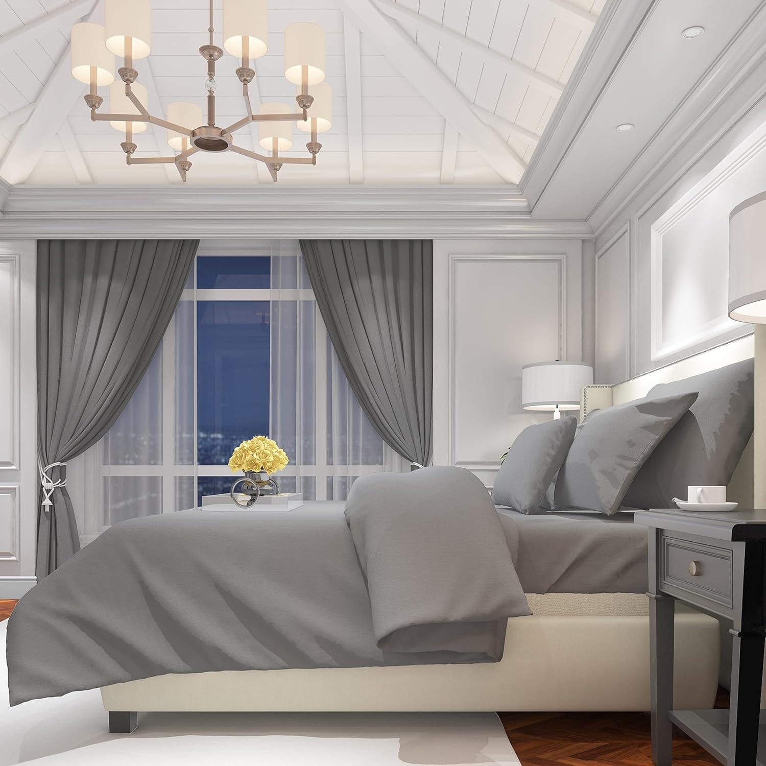 Luxurious Brushed Cotton Easycare Flannelette Fitted Sheets Super Soft Elastic-Fitted Design for Warm Comfortable Sleep Multiple Sizes