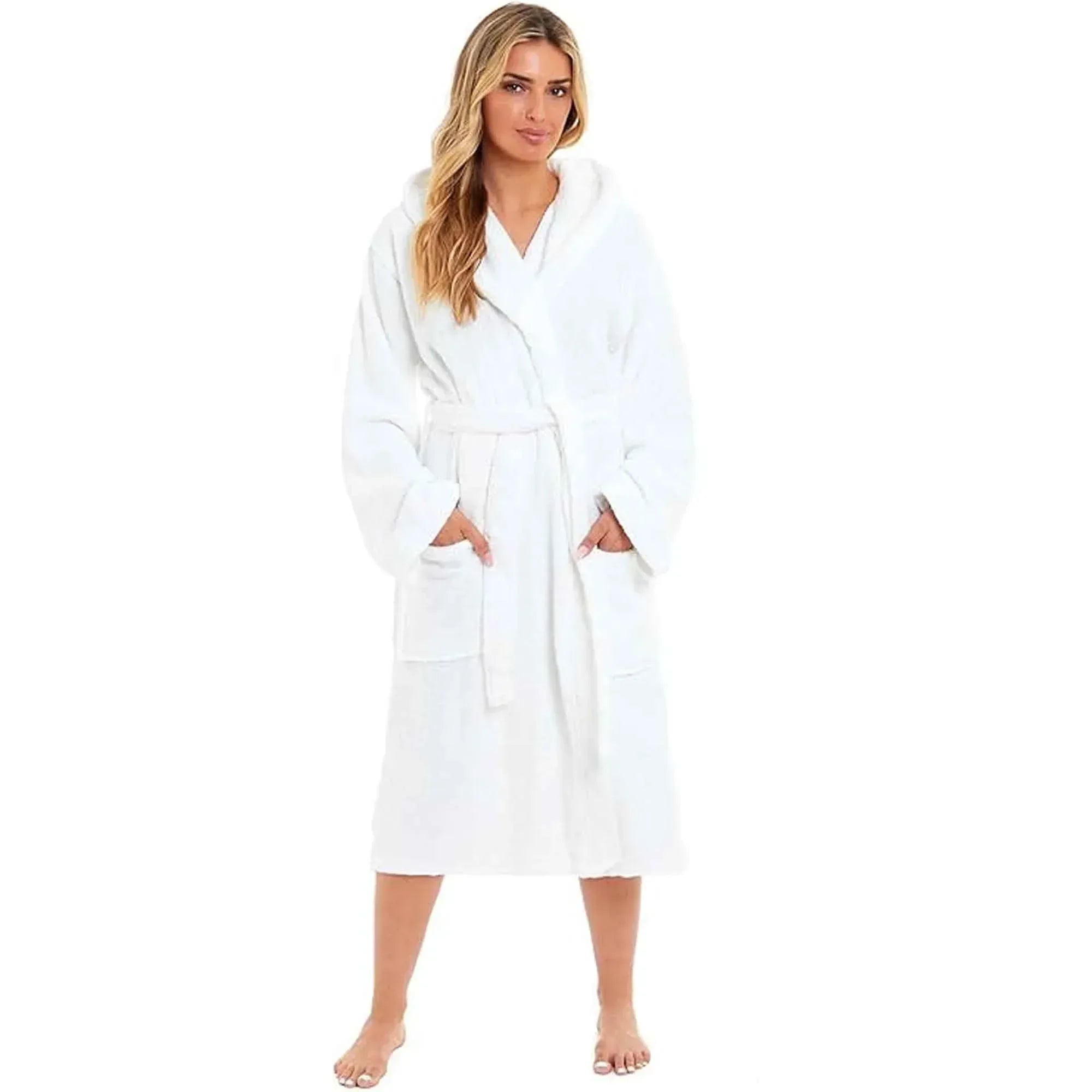 luxurious-women-s-bamboo-hooded-dressing-gown-ultra-absorbent-soft-towelling-robe-for-spa-gym-home-in-grey-or-white-sizes-s-to-xl-daisy-dreamer-white-s-robe-1184733831 - Bobobiy