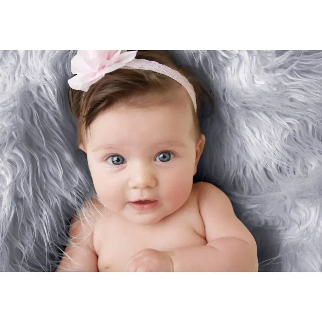 luxury-faux-fur-baby-blanket-grey-941674 - Bobobiy