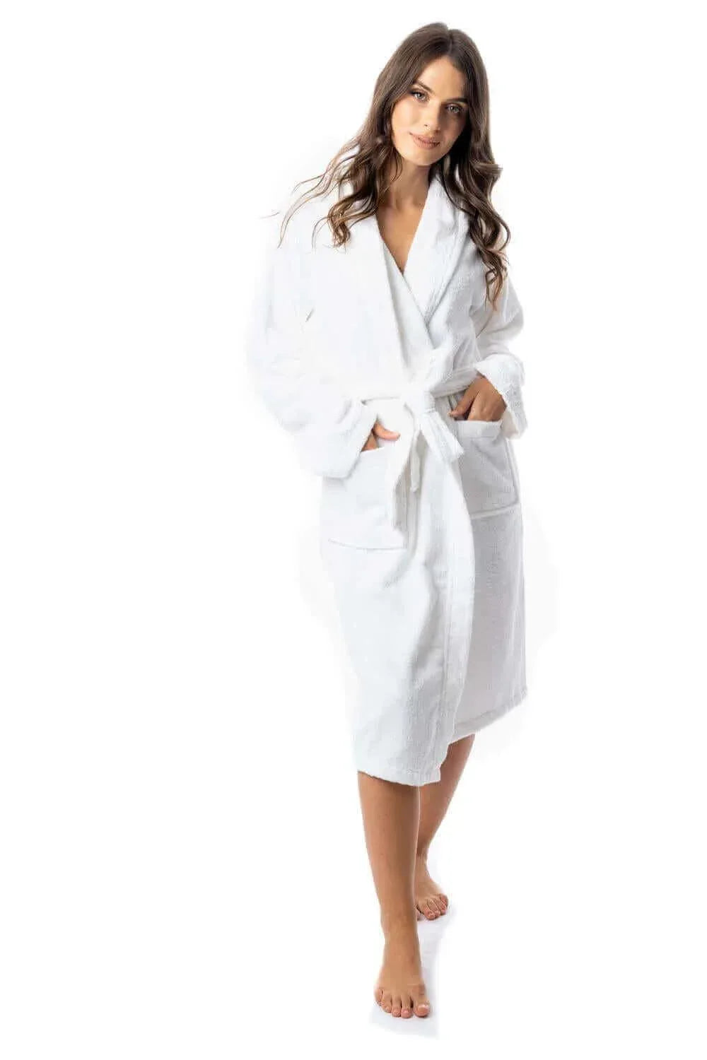 luxury-women-s-terry-cotton-bath-robe-ultra-absorbent-soft-cozy-dressing-gown-for-home-spa-gym-travel-by-daisy-dreamer-white-m-robe-1176513567 - Bobobiy