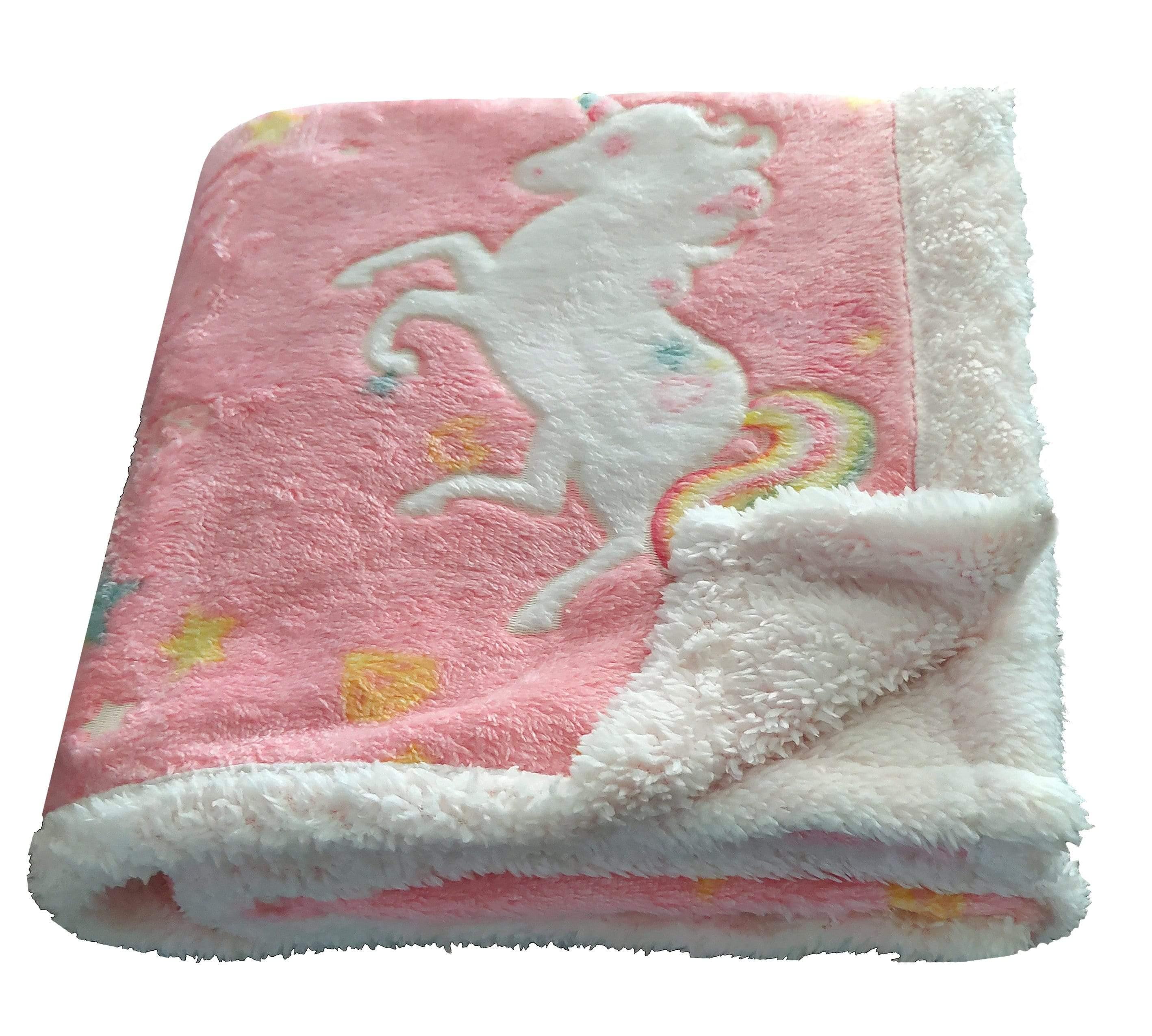 magical-glow-in-the-dark-rainbow-unicorn-teddy-fleece-duvet-set-for-kids-super-soft-cosy-bedding-perfect-for-children-s-bedrooms-by-olivia-rocco-throw-duvet-cover-636141849 - Bobobiy