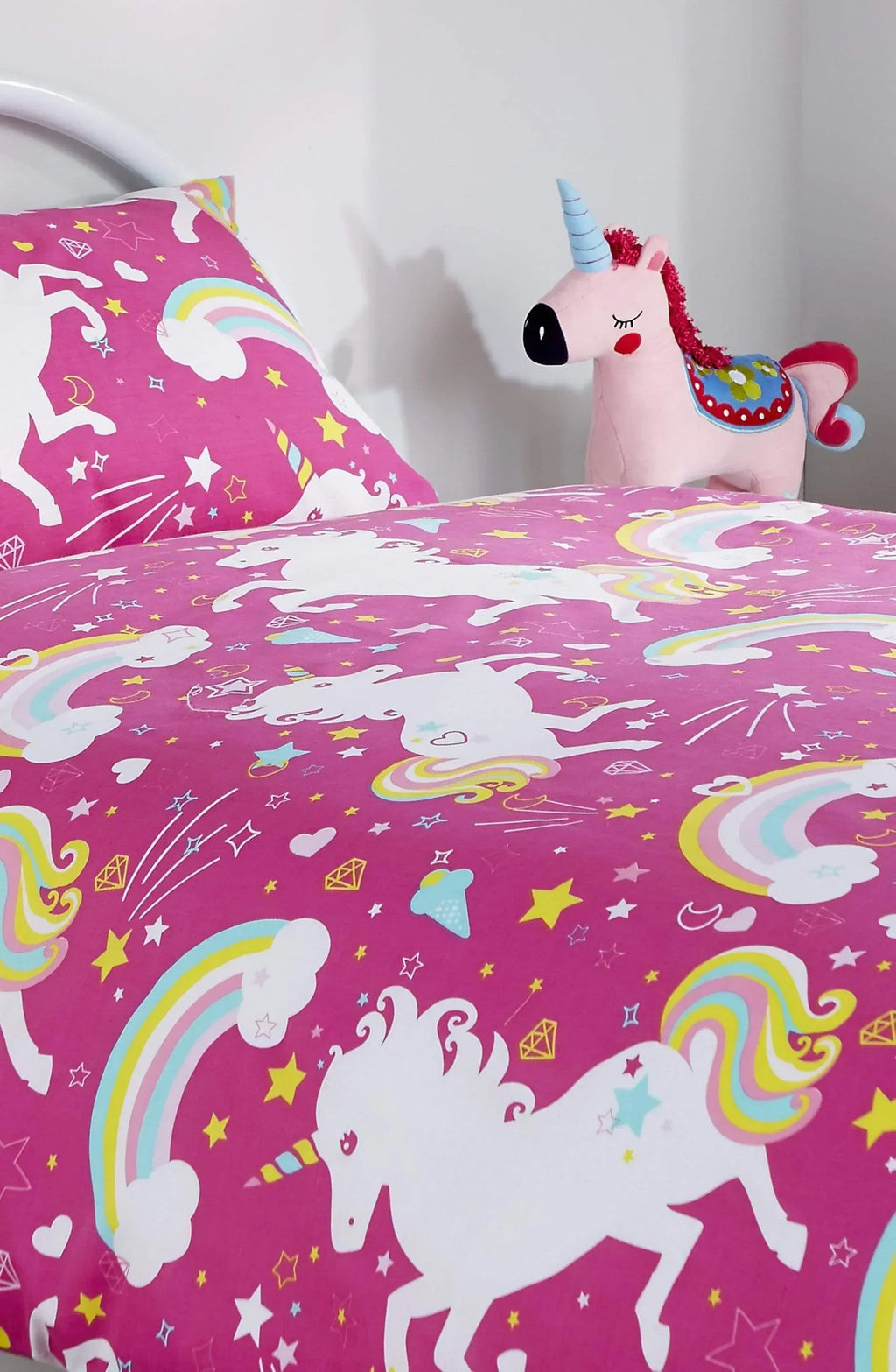 magical-unicorn-fairytale-duvet-cover-set-for-kids-cotton-rich-whimsical-design-oeko-tex-certified-bedding-available-single-double-by-olivia-rocco-duvet-cover-573849028 - Bobobiy