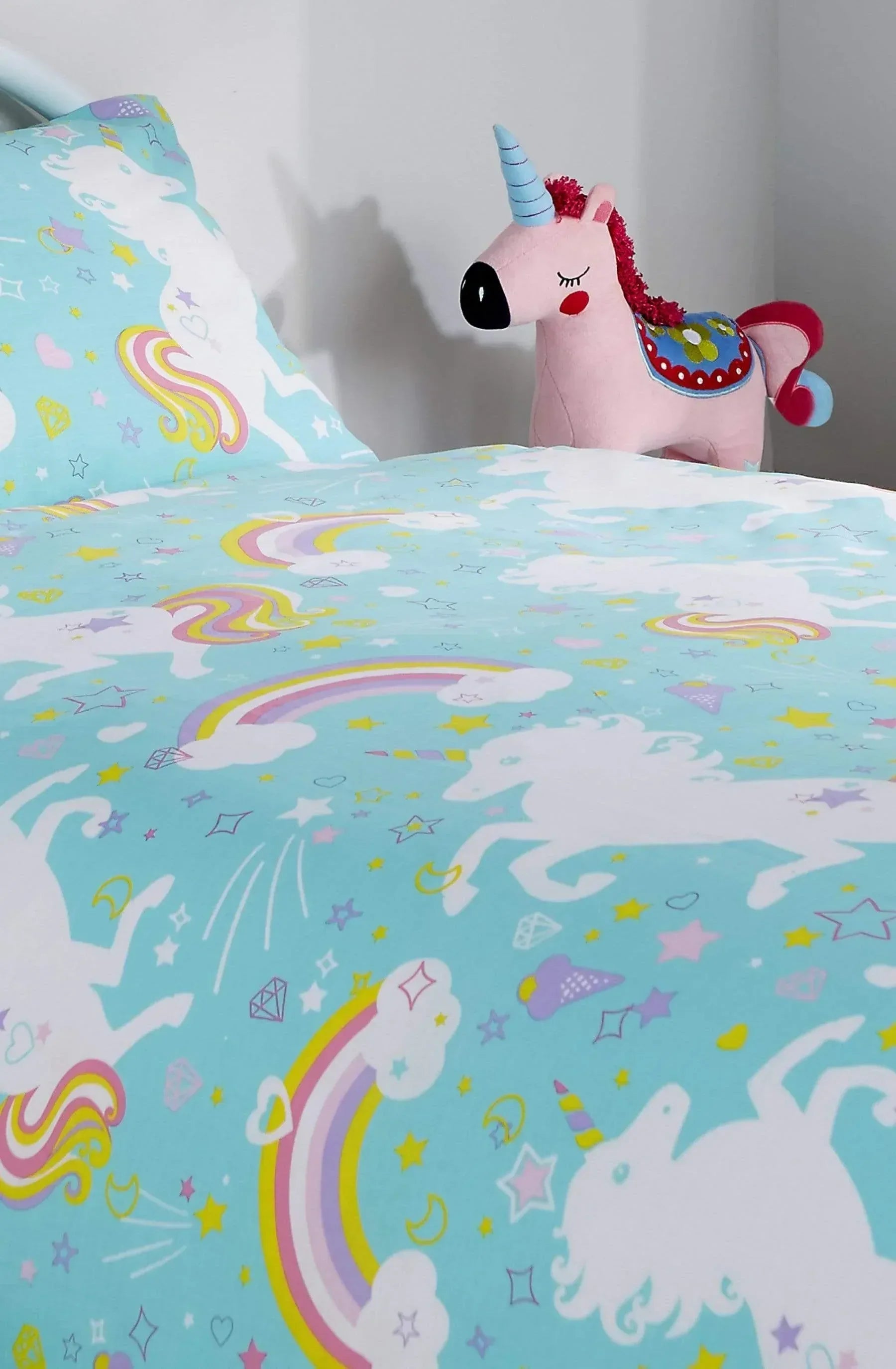 magical-unicorn-fairytale-duvet-cover-set-for-kids-cotton-rich-whimsical-design-oeko-tex-certified-bedding-available-single-double-by-olivia-rocco-duvet-cover-573849054 - Bobobiy