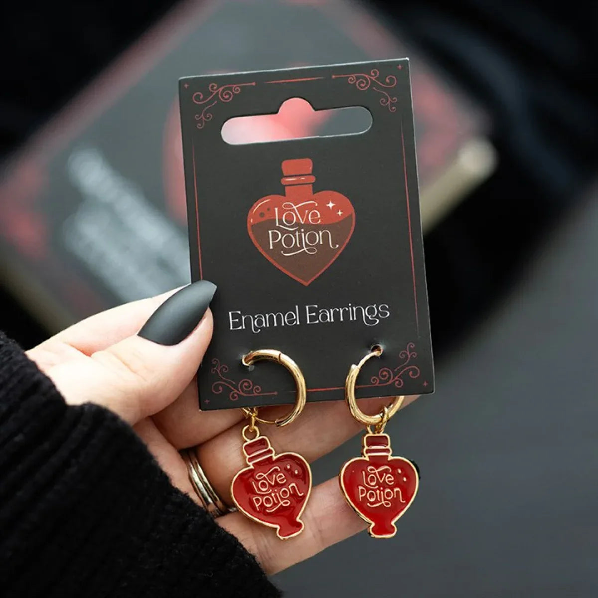Love Potion Earrings - Bobobiy