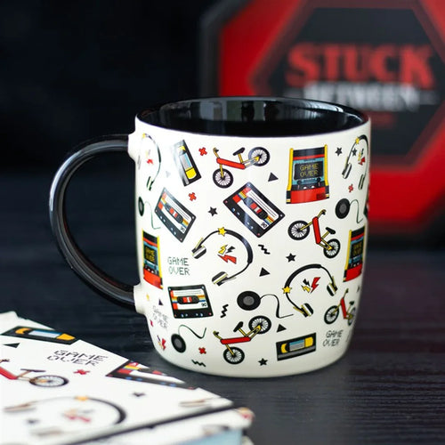 Retro 80s Print Mug - Bobobiy