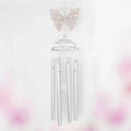 White Butterfly Windchime - Bobobiy