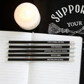 The Coven Club Set of 5 Witchy Pencils - Bobobiy