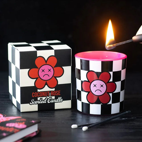Sad Flower Coconut Rose Candle - Bobobiy