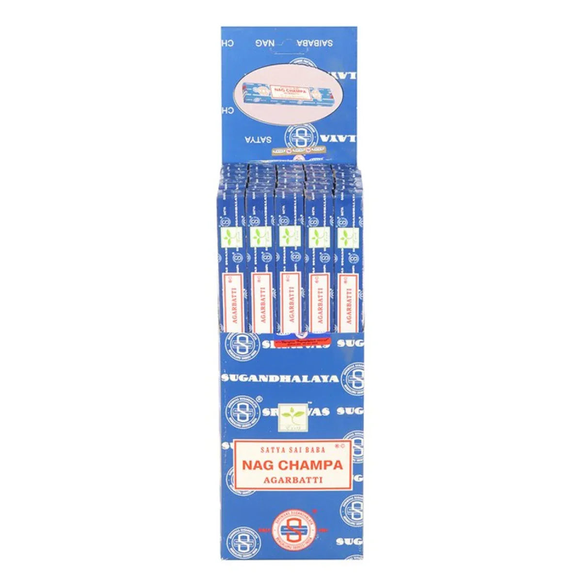 Set of 25 Nag Champa 10g Incense (12/50) - Bobobiy