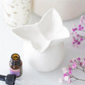 White Butterfly Oil Burner - Bobobiy