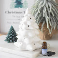 White Fir Tree Oil Burner and Wax Warmer - Bobobiy