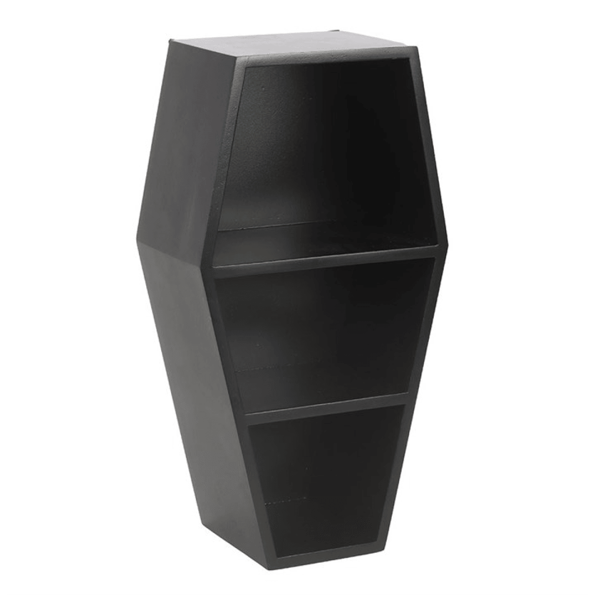 Small Black Coffin Shelf
