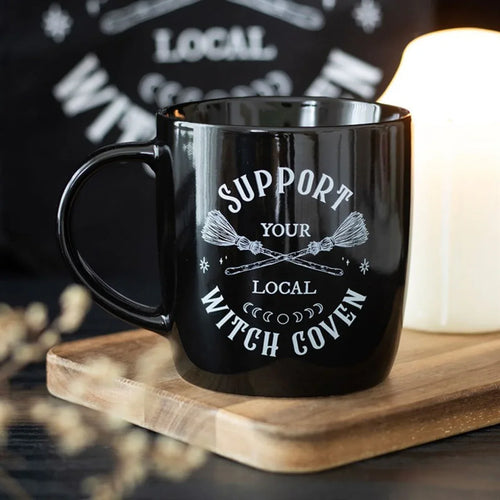 Support Your Local Witch Coven Mug - Bobobiy