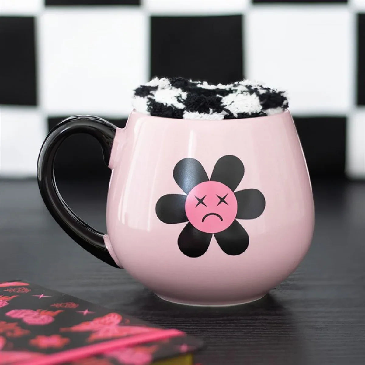 Sad Flower Mug and Socks Set - Bobobiy