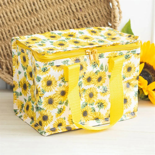 Sunflower Print Lunch Bag - Bobobiy