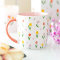 Tulip Print Mug - Bobobiy