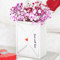 Love Letter Valentine's Day Flower Vase - Bobobiy